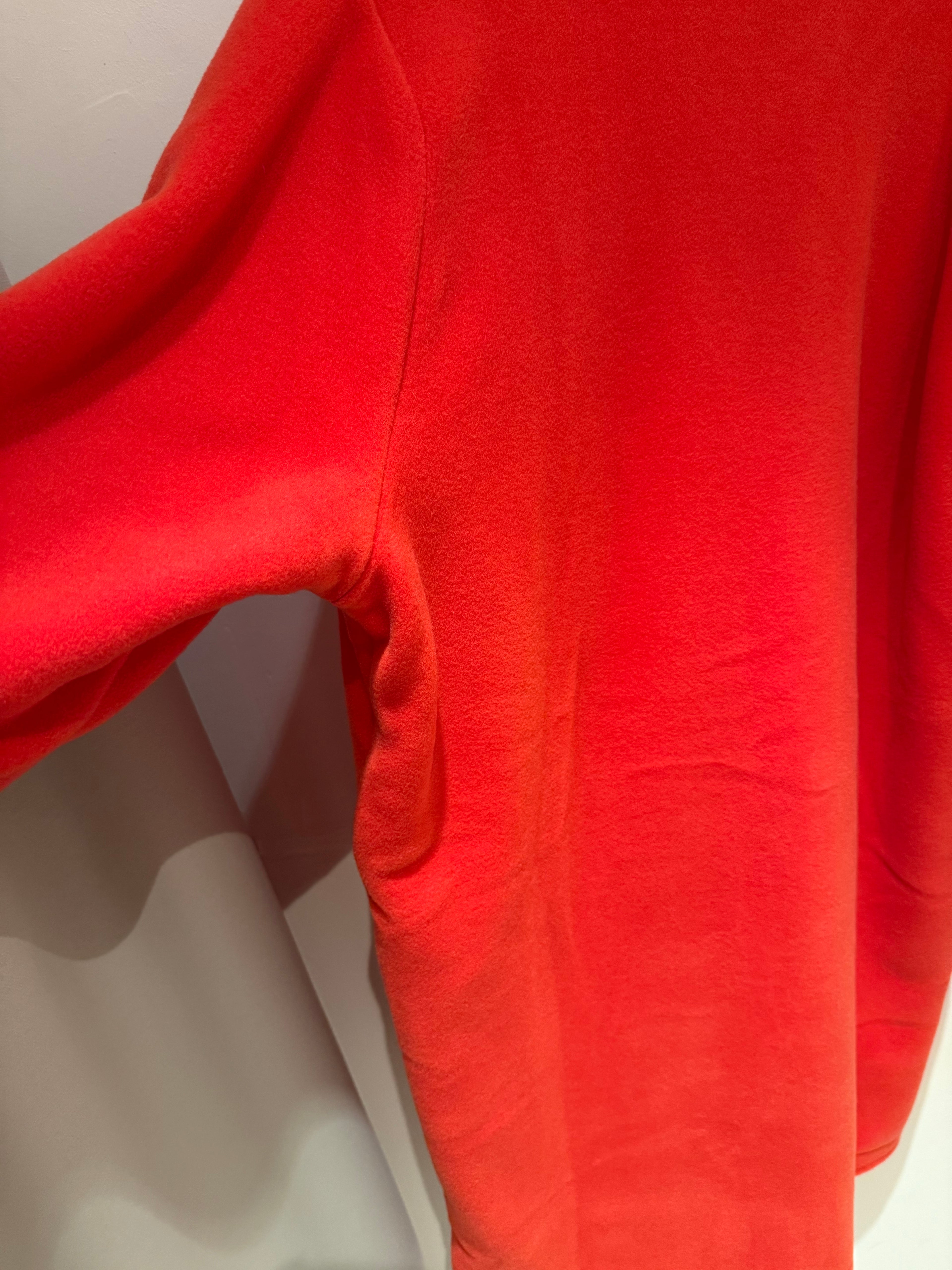 COAT DOUBLE- TOMATO