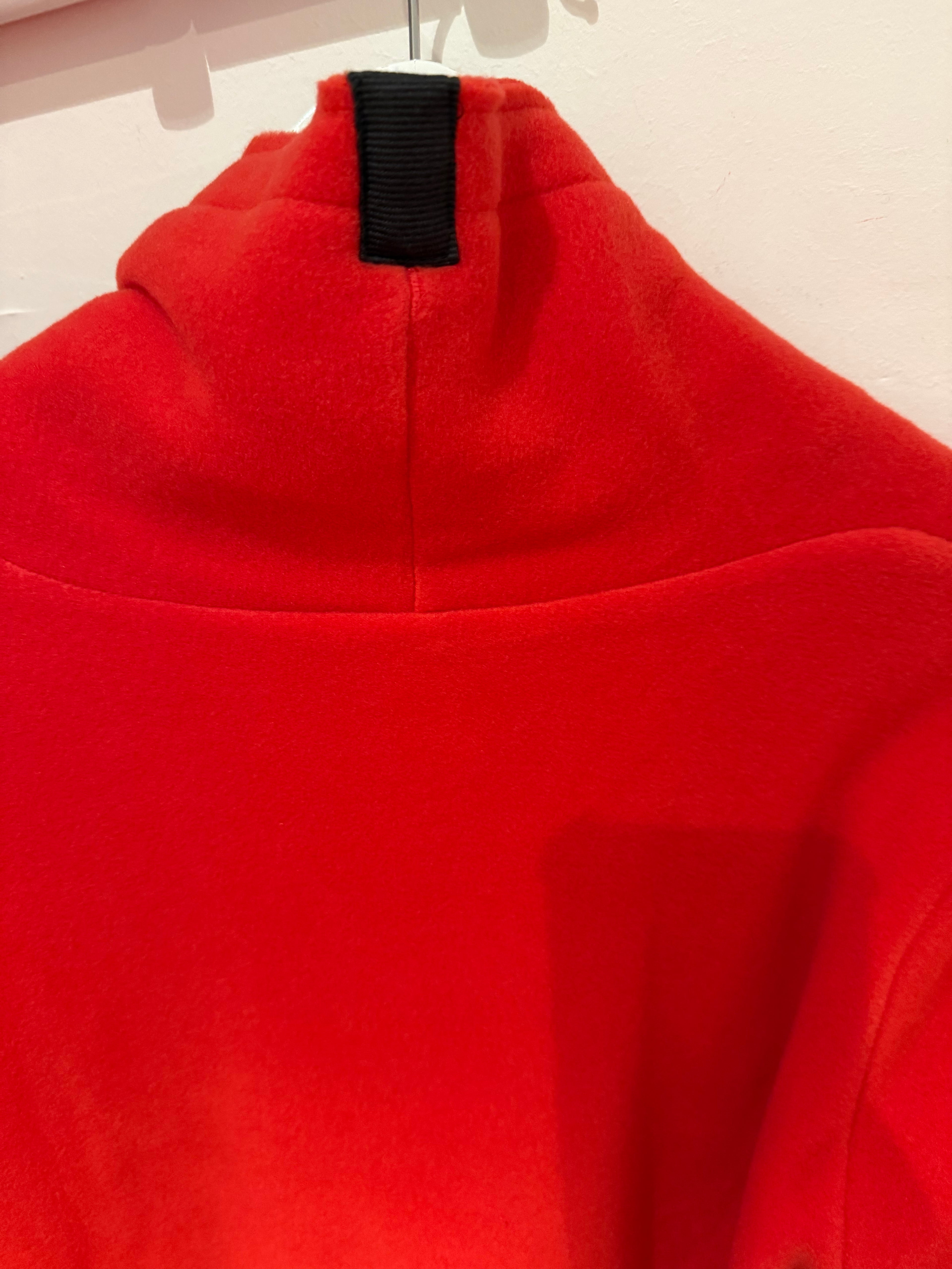COAT DOUBLE- TOMATO