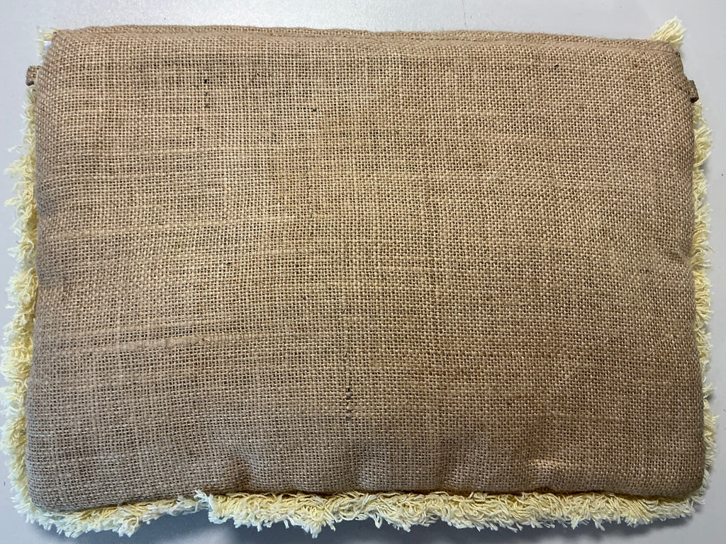 Embellished Boho Clutch Bag - brown