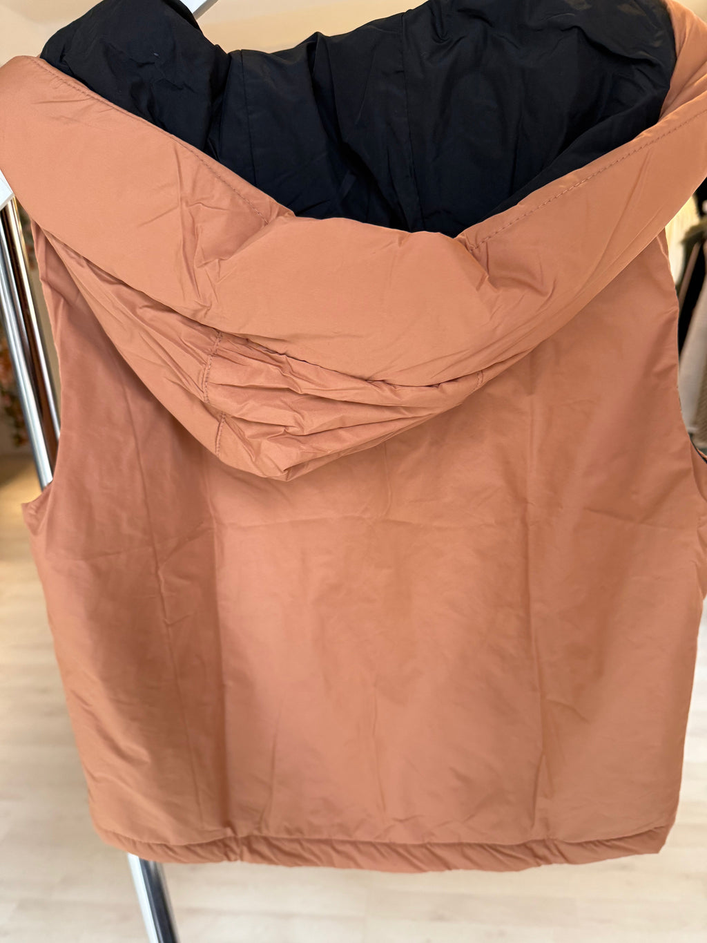 Orange Vest Cozy and Stylish