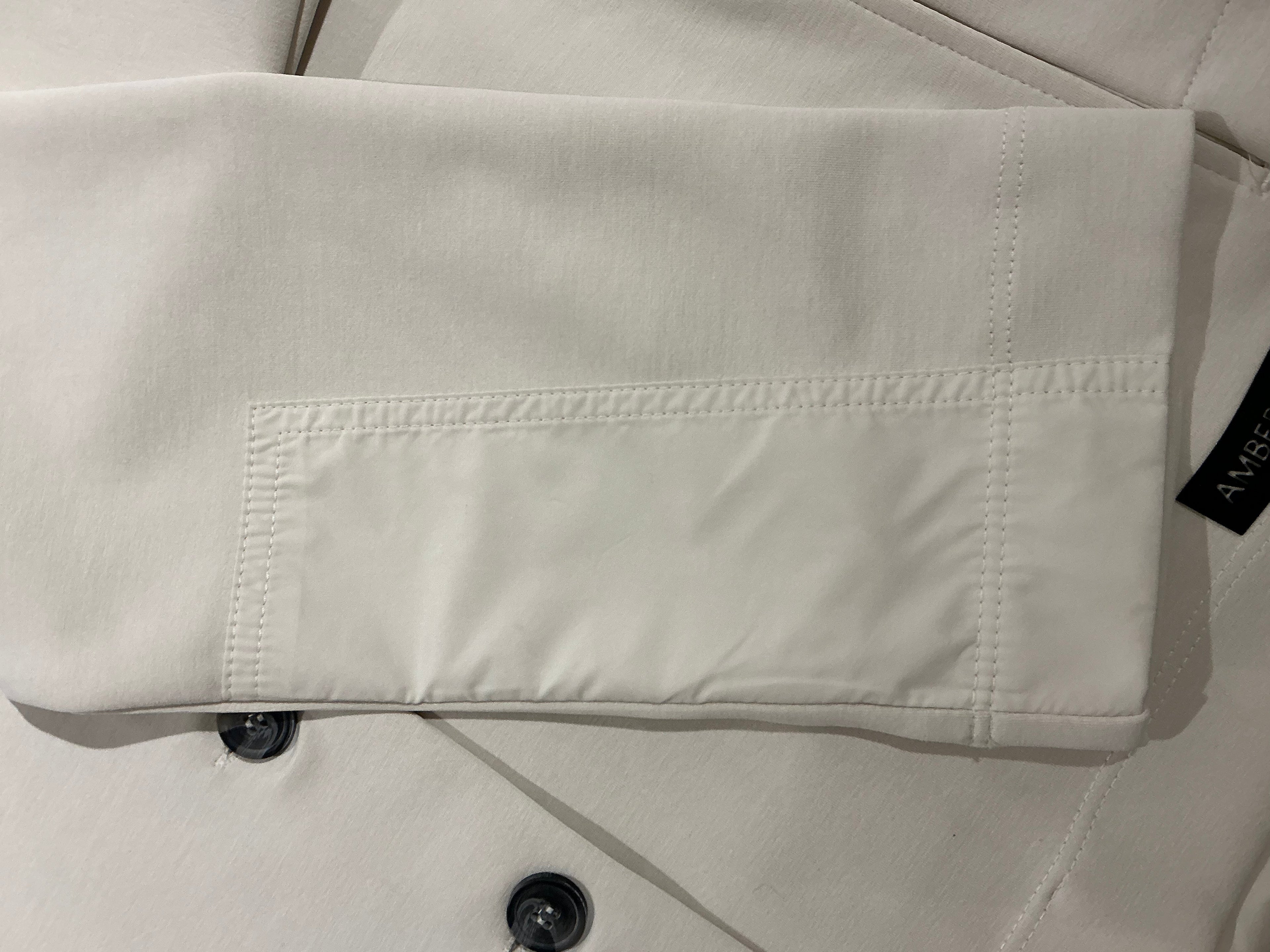 Cream Beige Button-Up Jacket Soft and Stylish