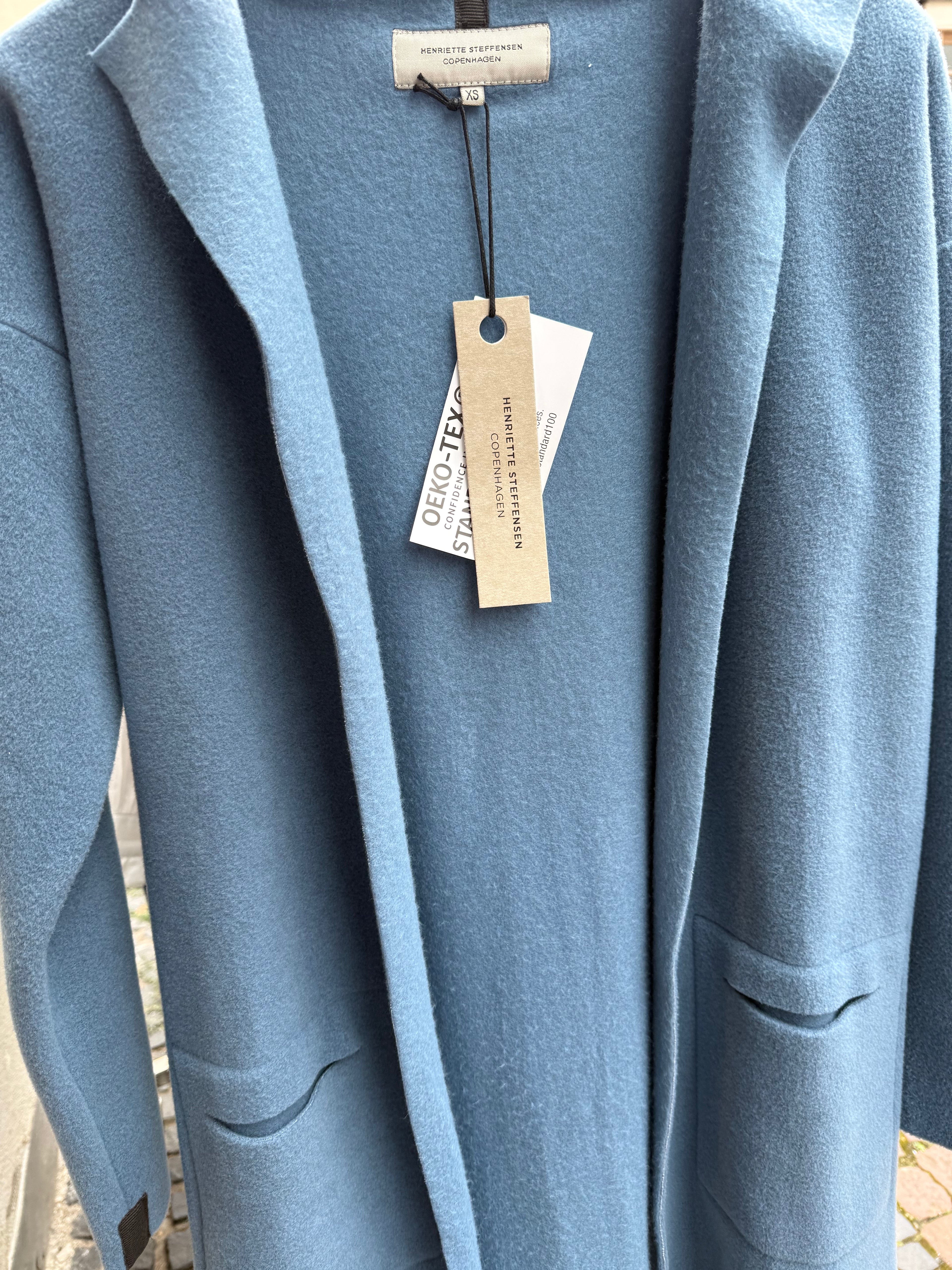CARDIGAN DUSTY BLUE