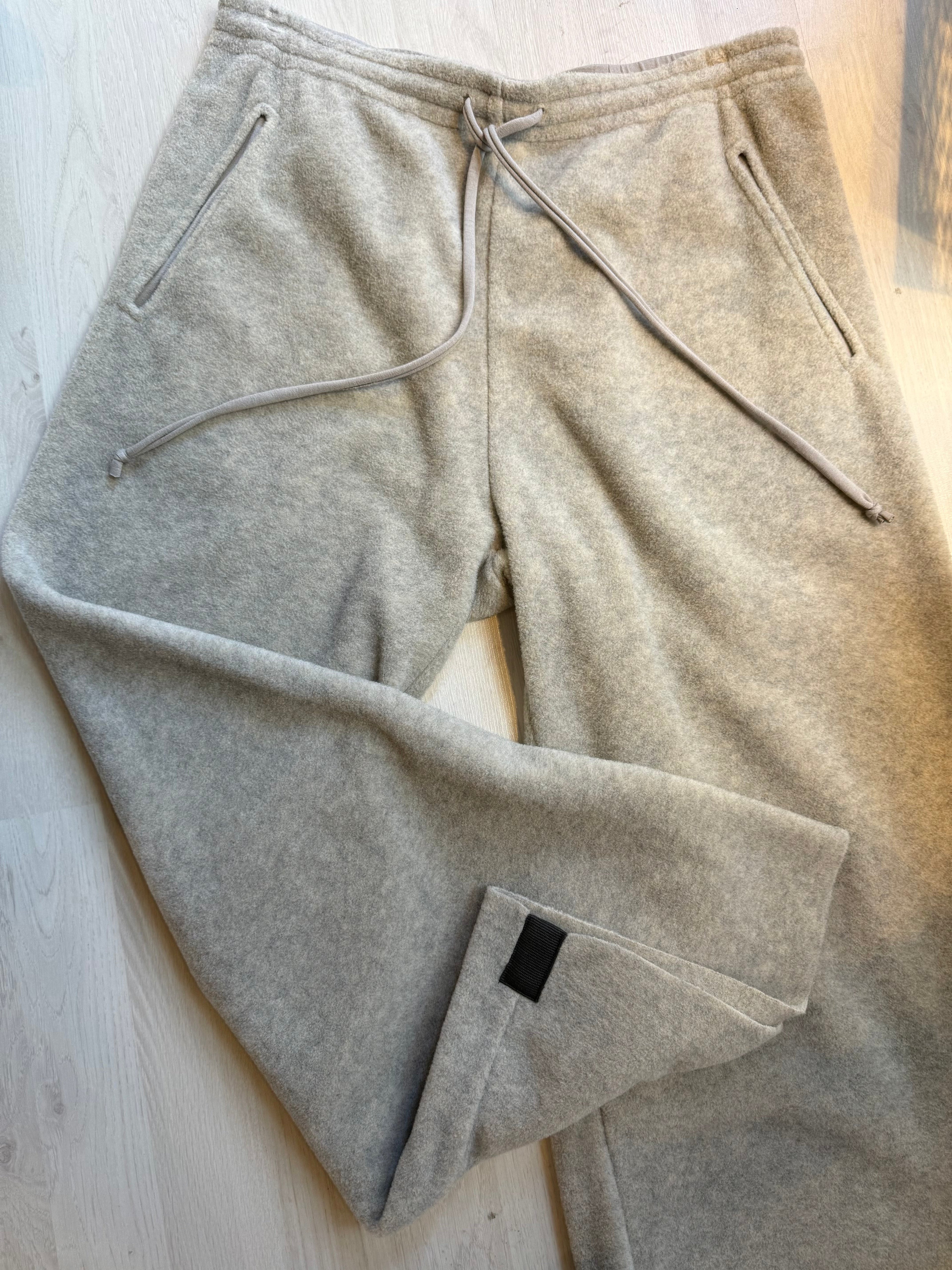 FLARE TROUSERS 3/4 LENGTH SAND