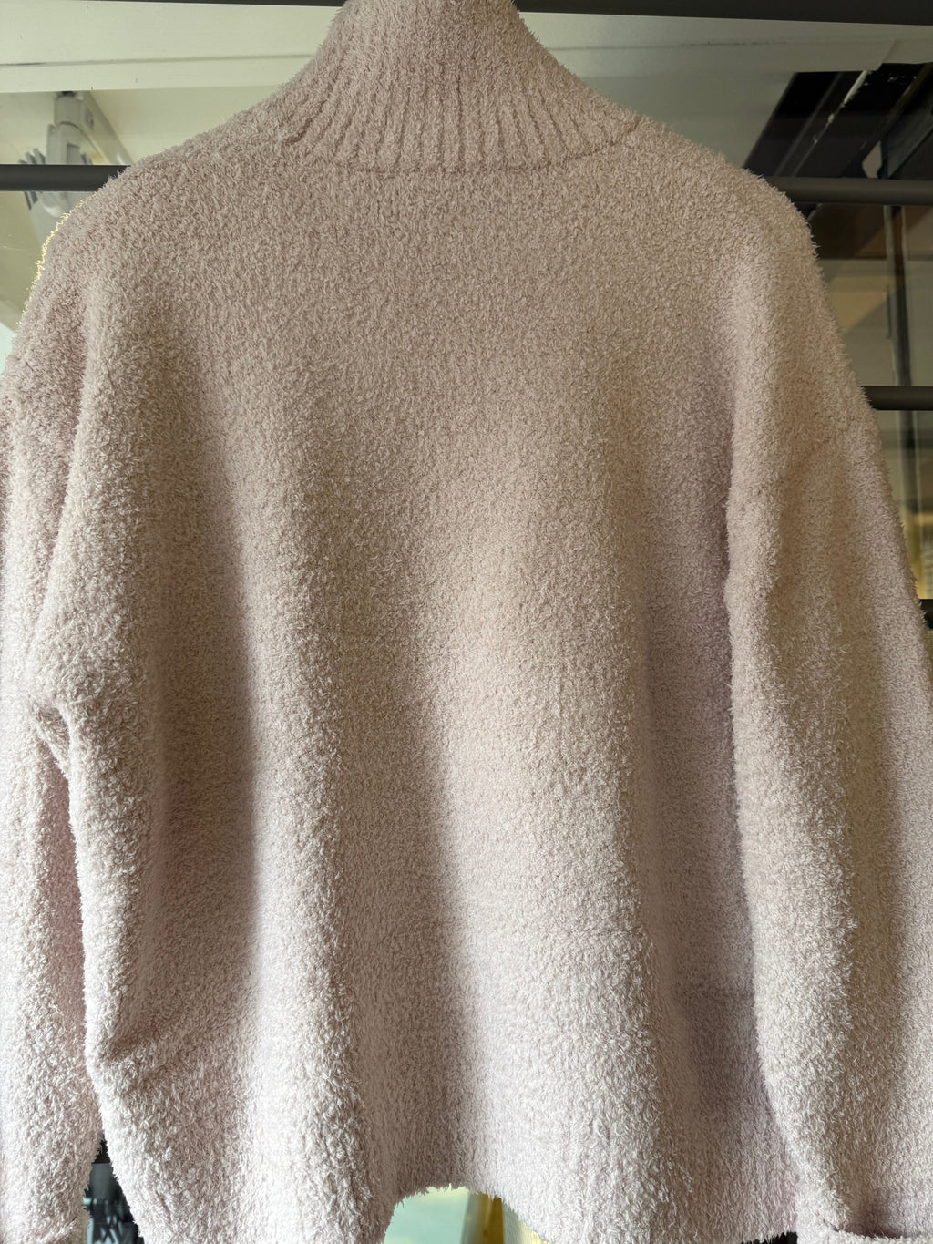 Mock neck sweater - Pale