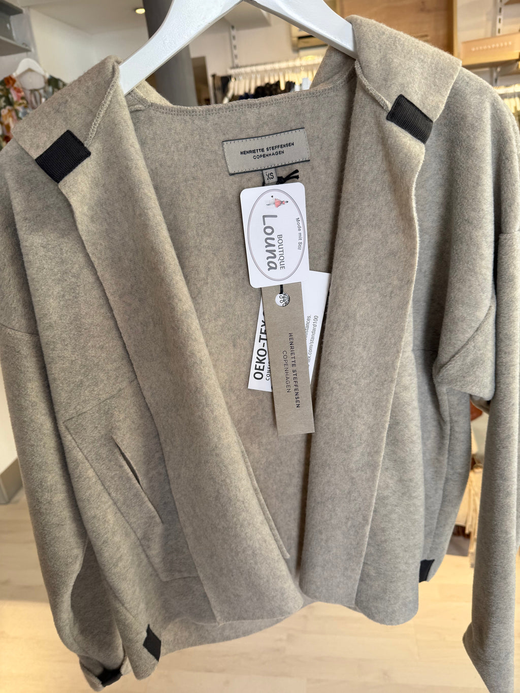 SPORTY CARDIGAN SAND