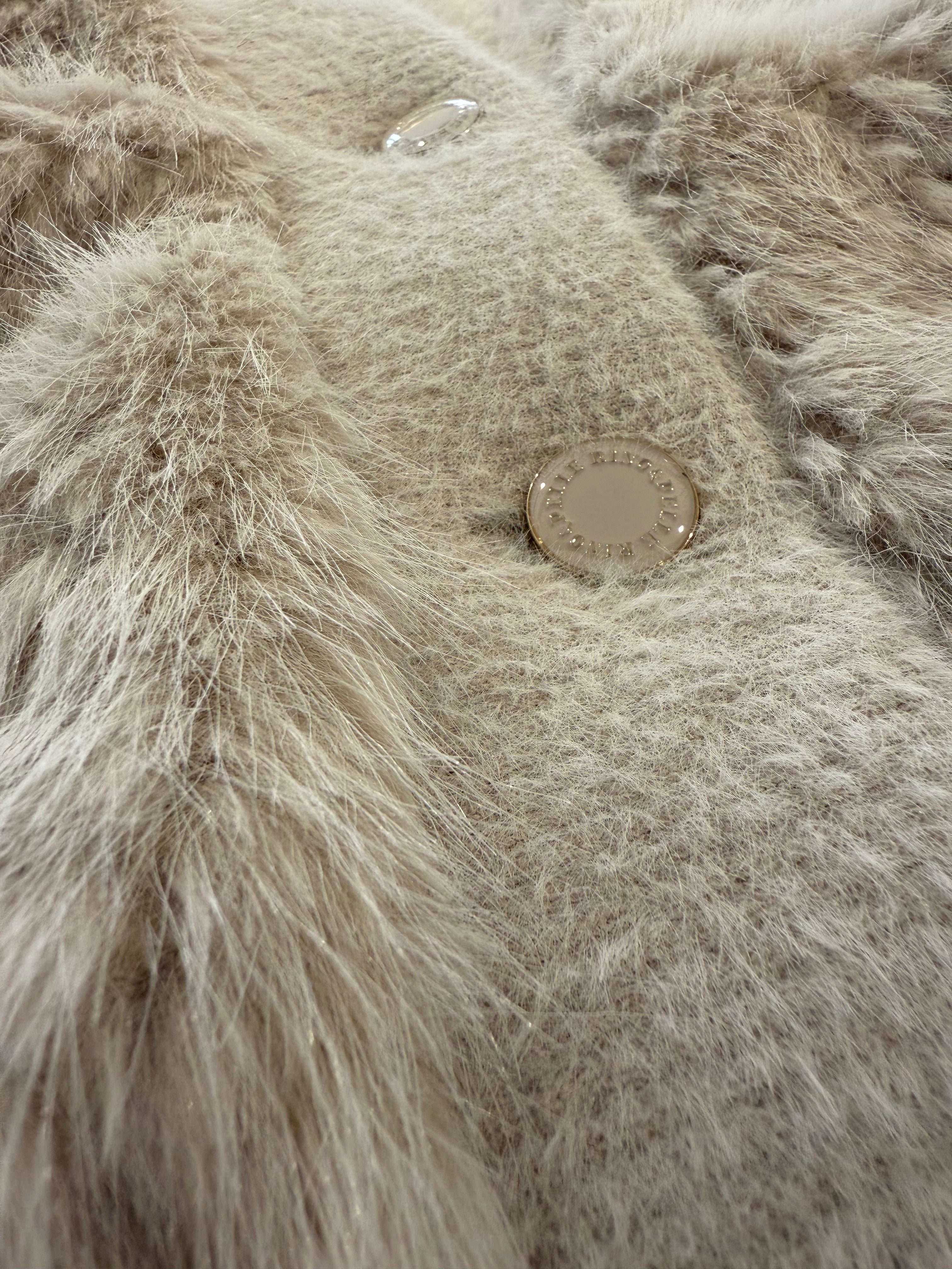 Short faux fur jacket - Birch