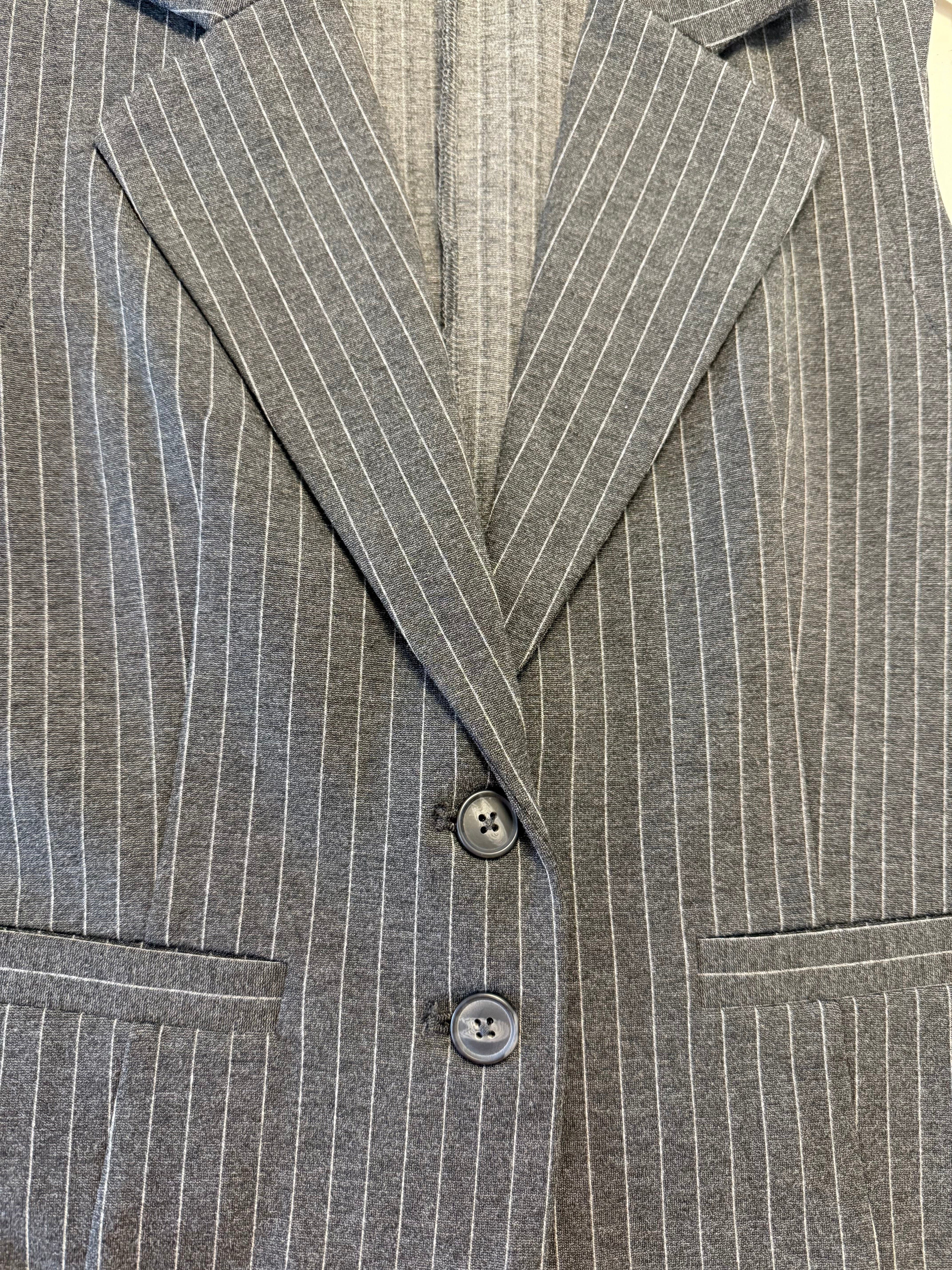 Waistcoat Punta Pinstripe