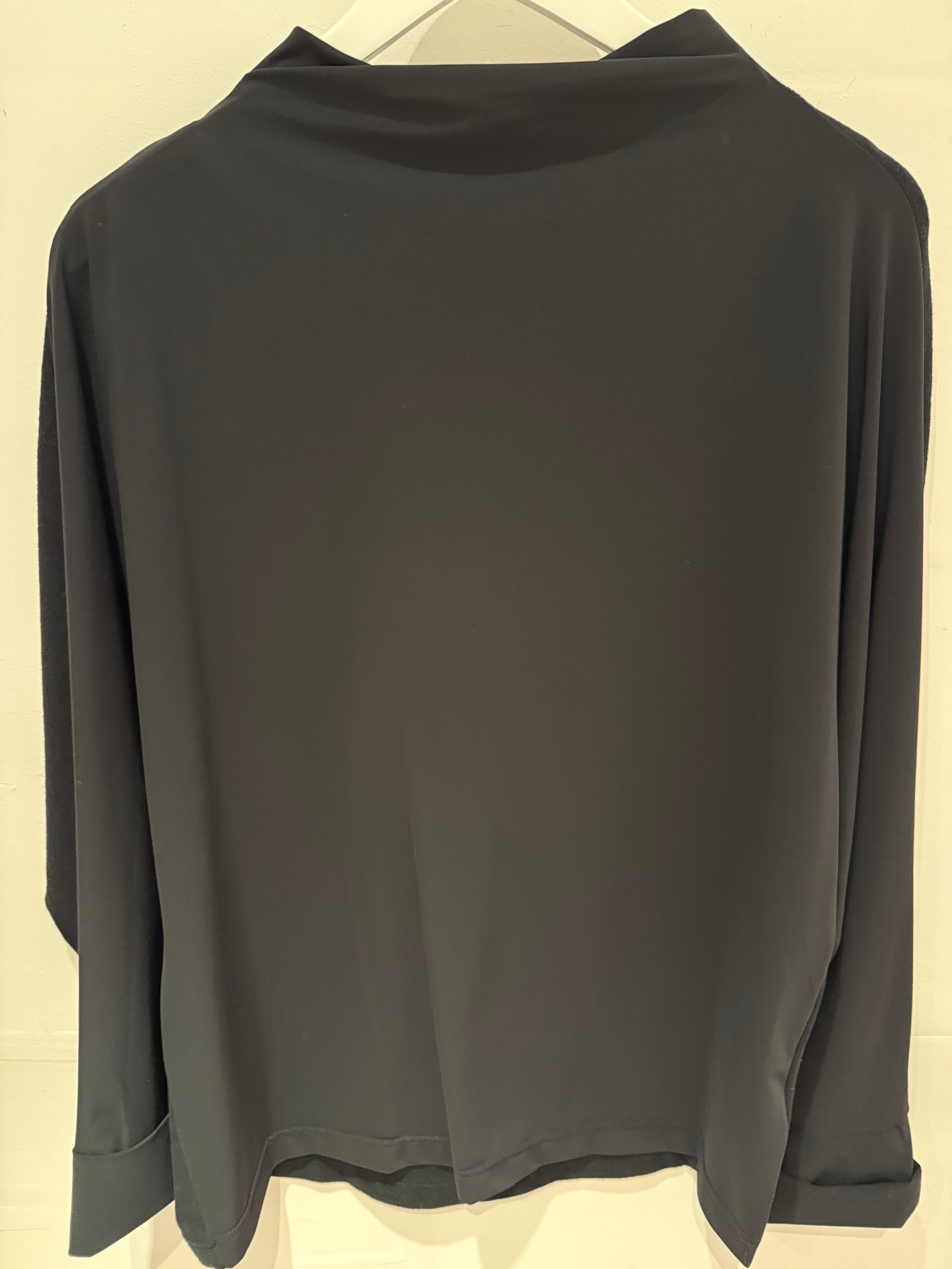 Soft Touch Jersey Top with Contrast Back