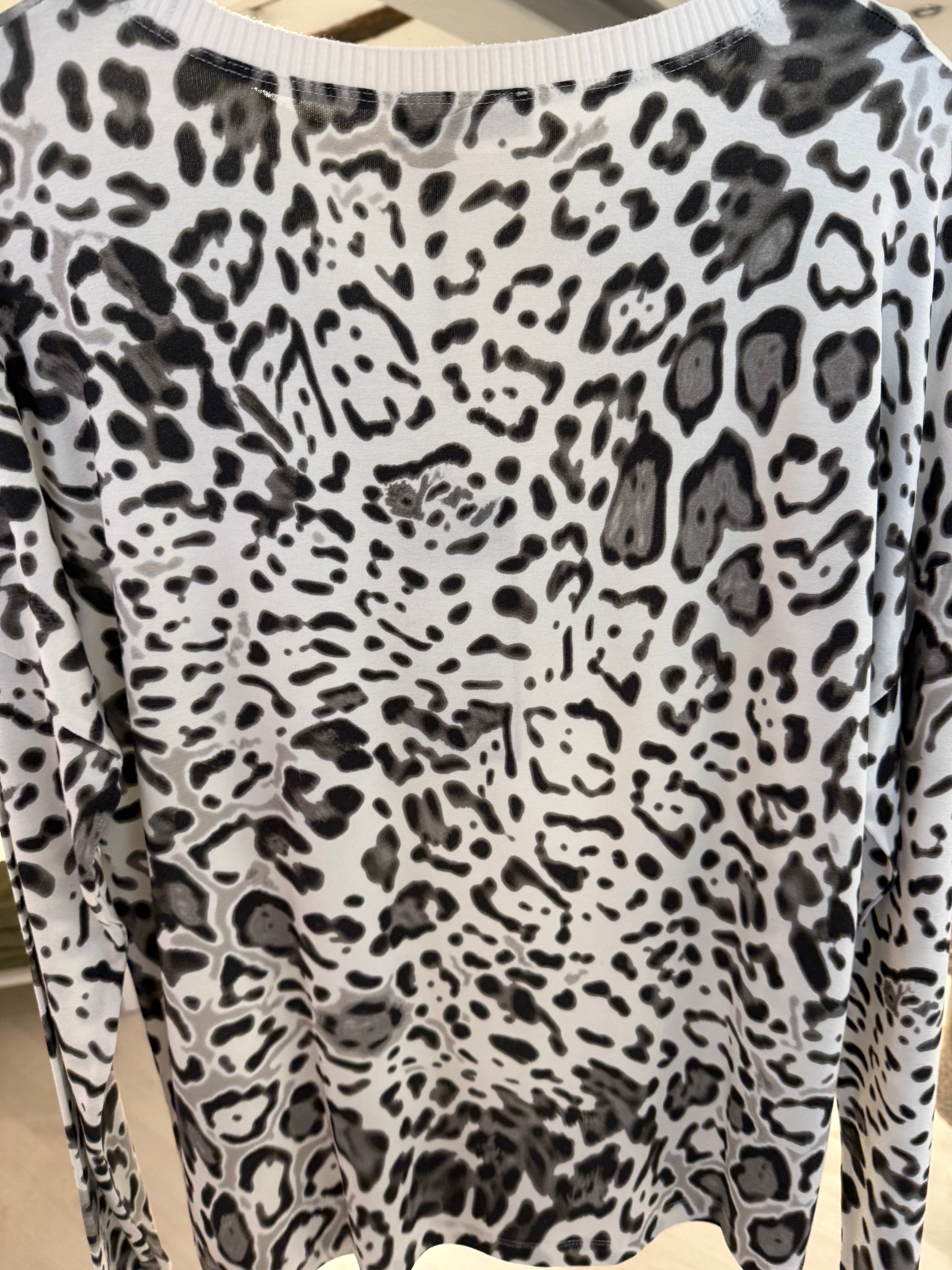 Leopard Graphic Top
