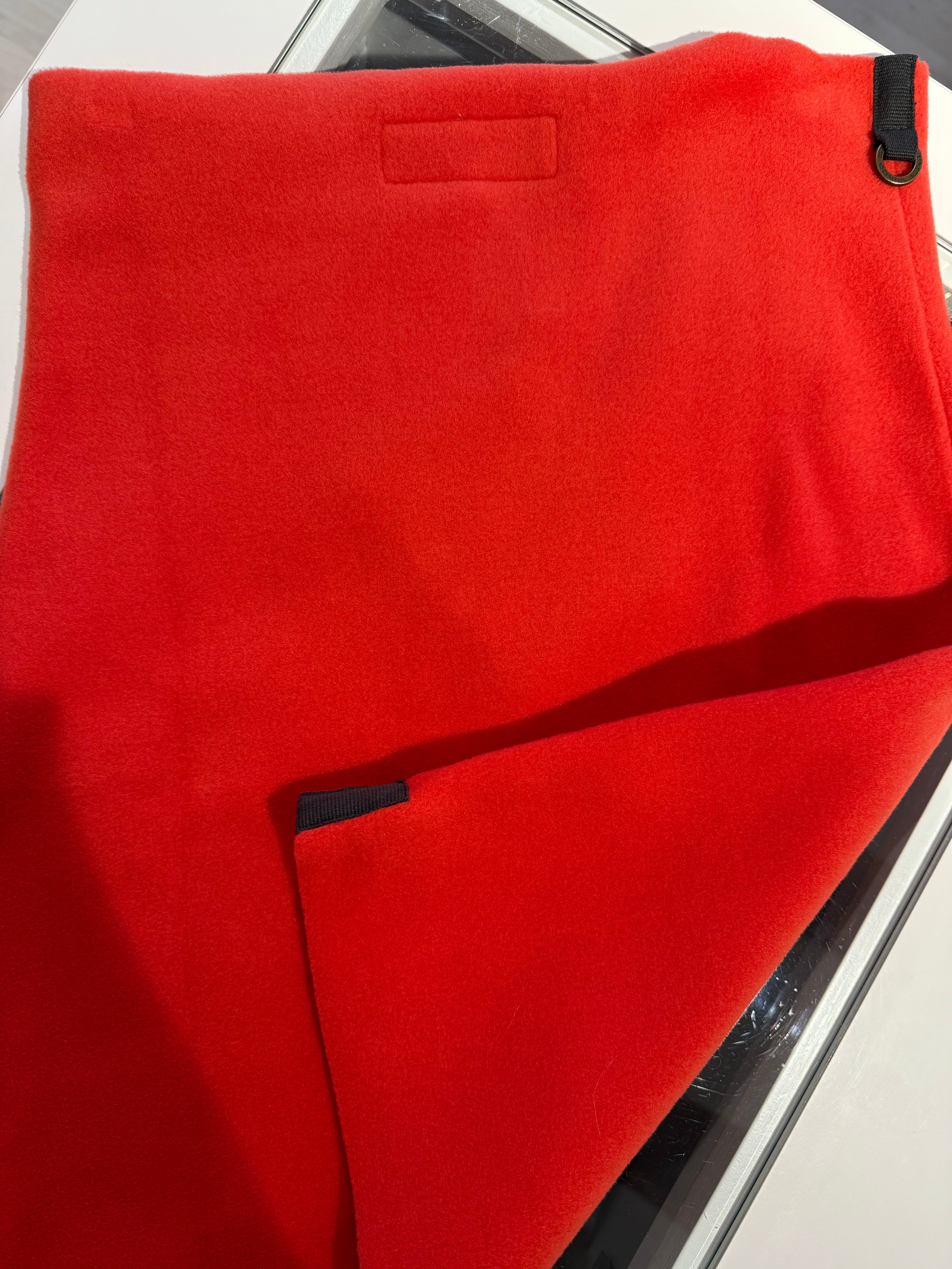 Tomato Red Skirt