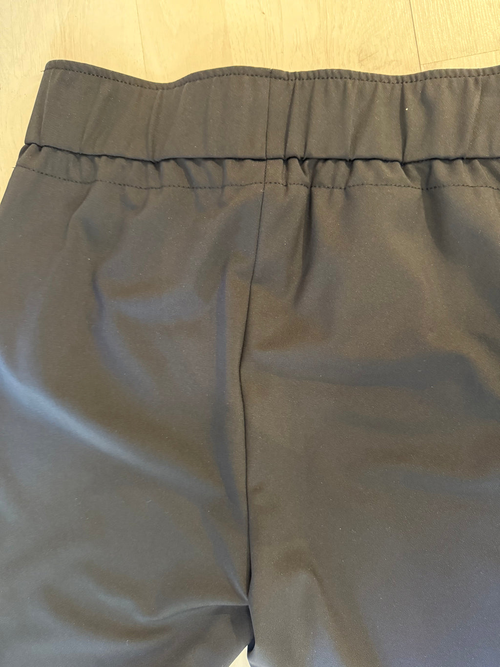 Black Pants with Decorative Zippers