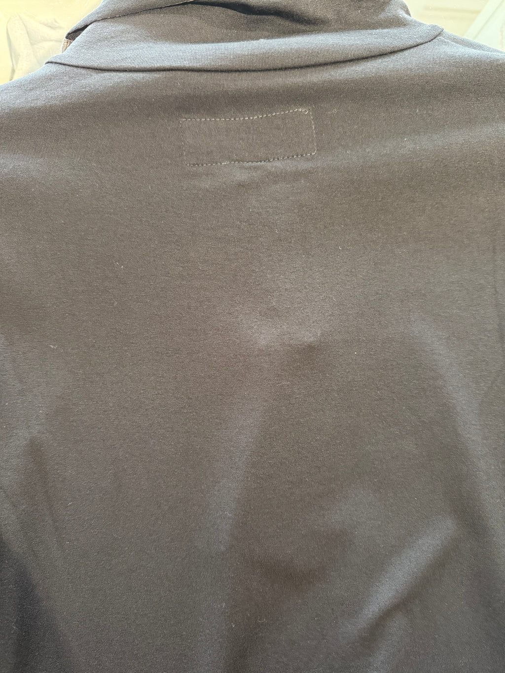 BLOUSE HIGH NECK BLACK