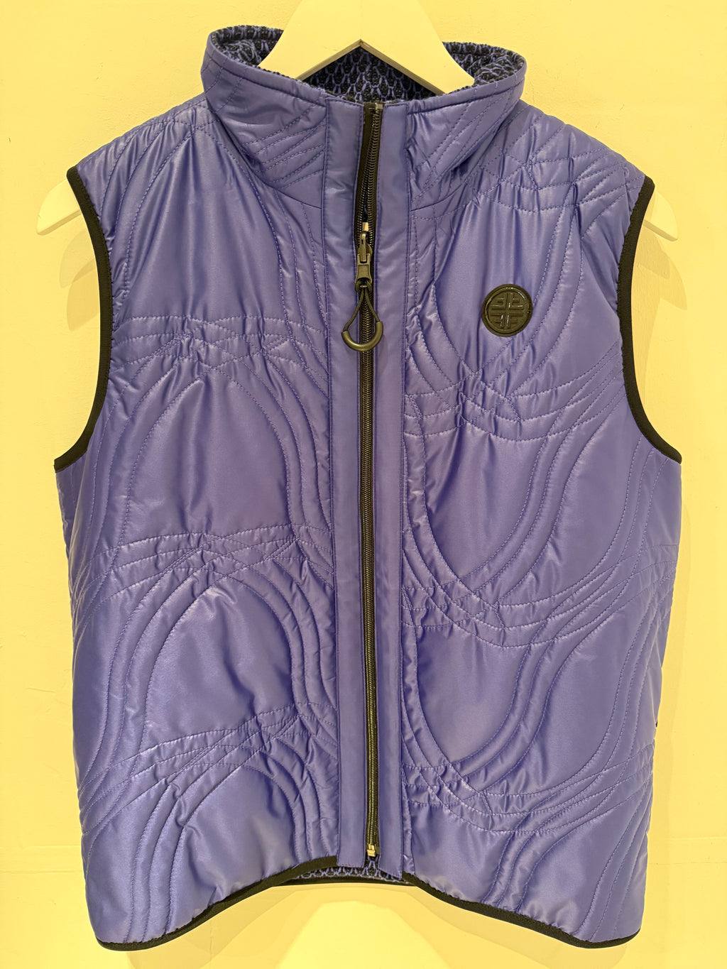 Quilted Two-Tone Vest