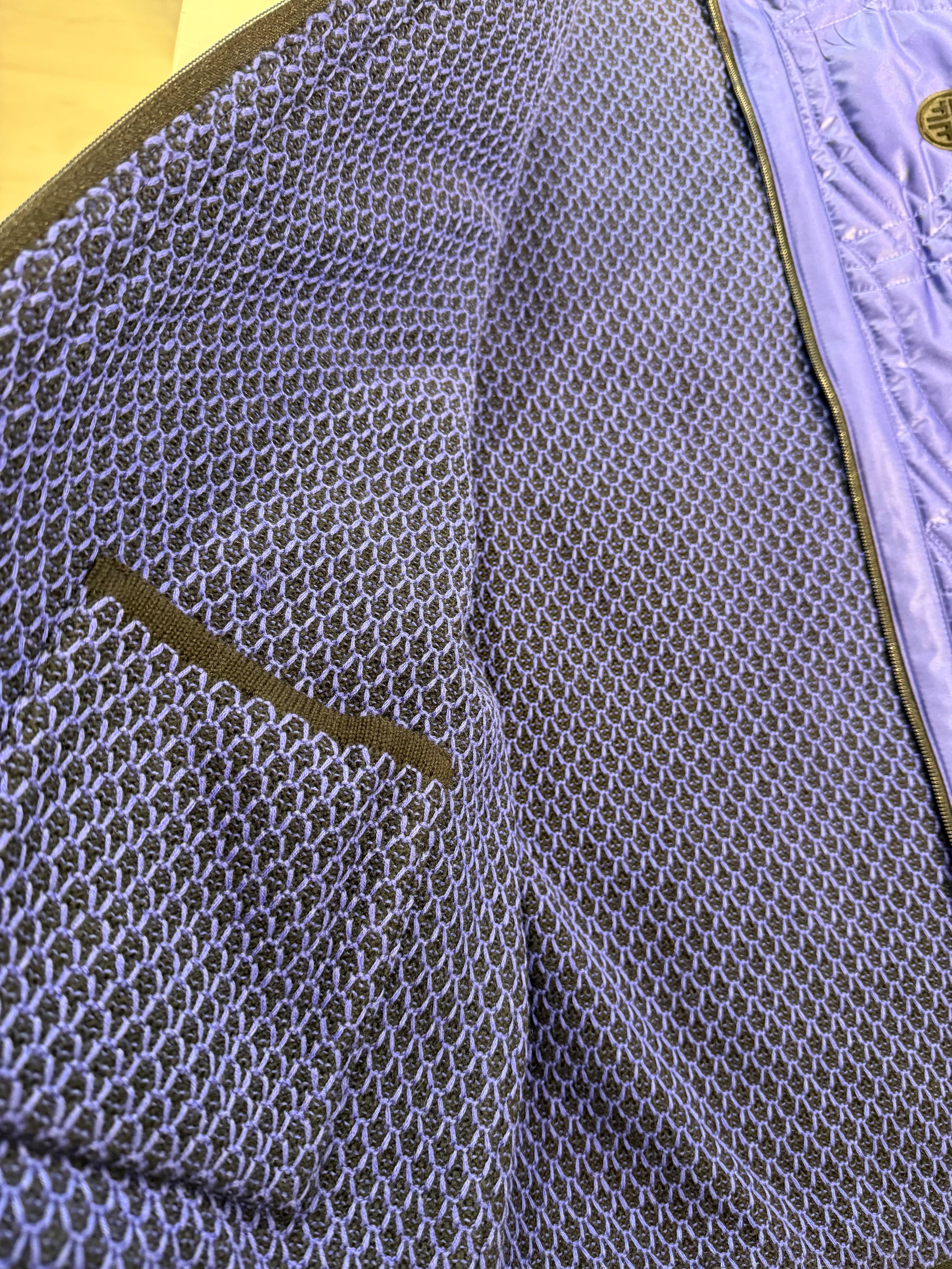 Quilted Two-Tone Vest